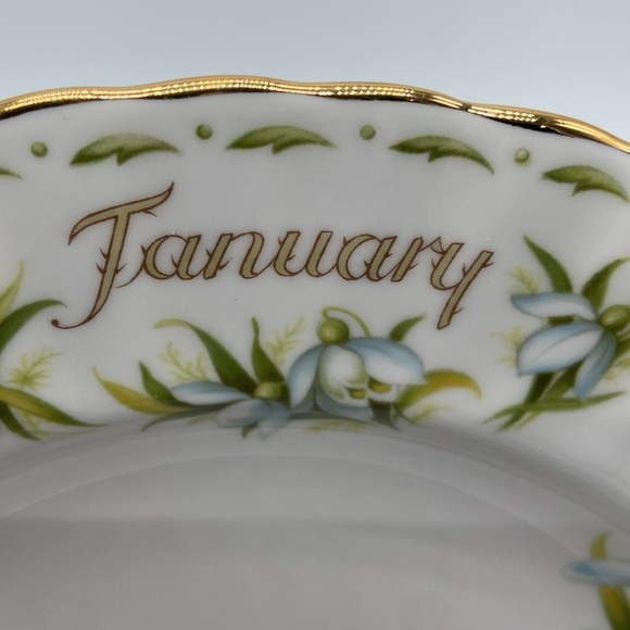 Royal Albert January Salad Plate - Picture 2 of 5
